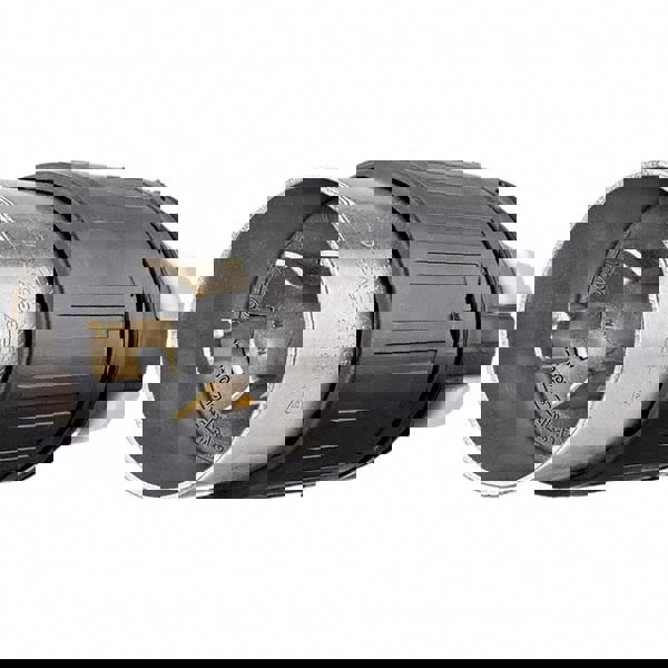 Locking Inlet: Plug, Industrial, Non-NEMA, Black