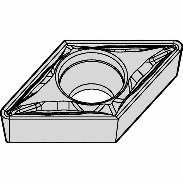 Turning Insert: DCMT21505FP KTP10, Cermet