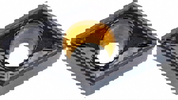 Turning Insert: DCMT2151FP KCM15, Solid Carbide