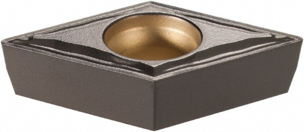Turning Insert: DCMT3251FP KCM25, Solid Carbide