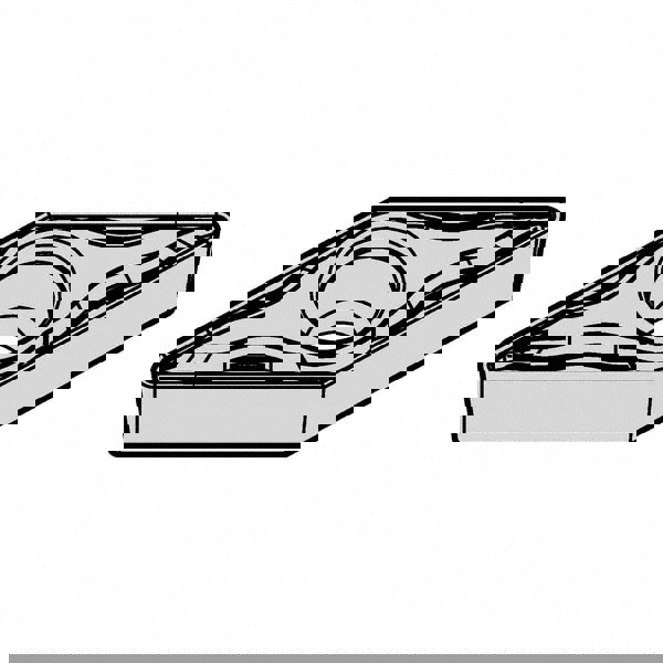 Turning Insert: VBMT3305FP KCM25, Solid Carbide