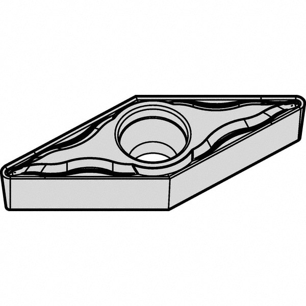 Turning Insert: VBMT332FP KCM25, Solid Carbide
