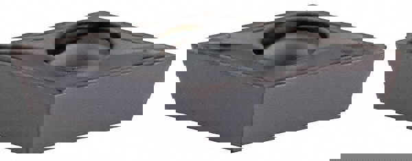 Turning Insert: DCMT21505FP KCU10, Solid Carbide