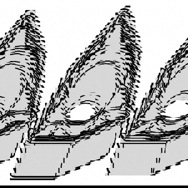Turning Insert: WPMT15121FP KCS10, Solid Carbide