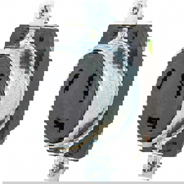 Twist Lock Receptacles; Receptacle/Part Type: Receptacle; Gender: Female; NEMA Configuration: Non-NEMA; Flange Style: No Flange; Amperage: 50 A; Number Of Poles: 3; Number Of Wires: 4; Maximum Cord Diameter: 31.80 mm; Resistance Features: Impact-Resistant