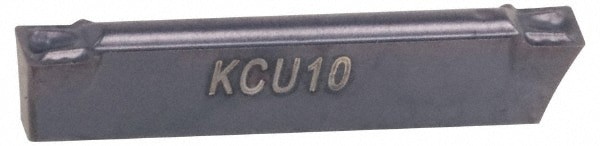 Grooving Insert: A4G1000GUP KCU25, Solid Carbide
