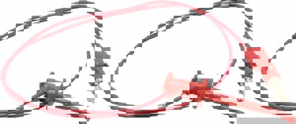 RED ELECTRICAL TEST EQUIPMENT PATCH CORD