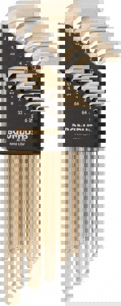 13 Piece L-Key Ball End Hex Key Set