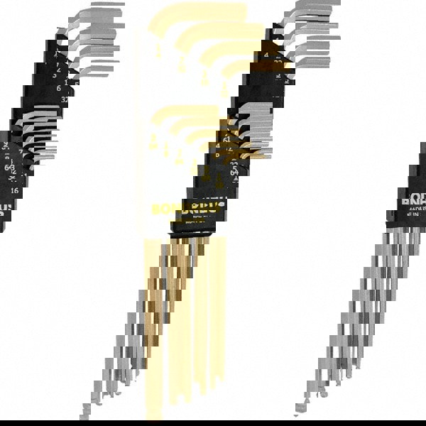 Hex Key Sets; Ball End: Yes ; Tool Type: Hex ; Handle Type: L-Handle ; Measurement Type: SAE ; Hex Size: 1/16 in; 1/4 in; 1/8 in; 3/16 in; 3/32 in; 5/32 in; 5/64 in; 7/32 in; 7/64 in; 9/64 in ; Hex Size Range (Inch): 1/16 - 1/4