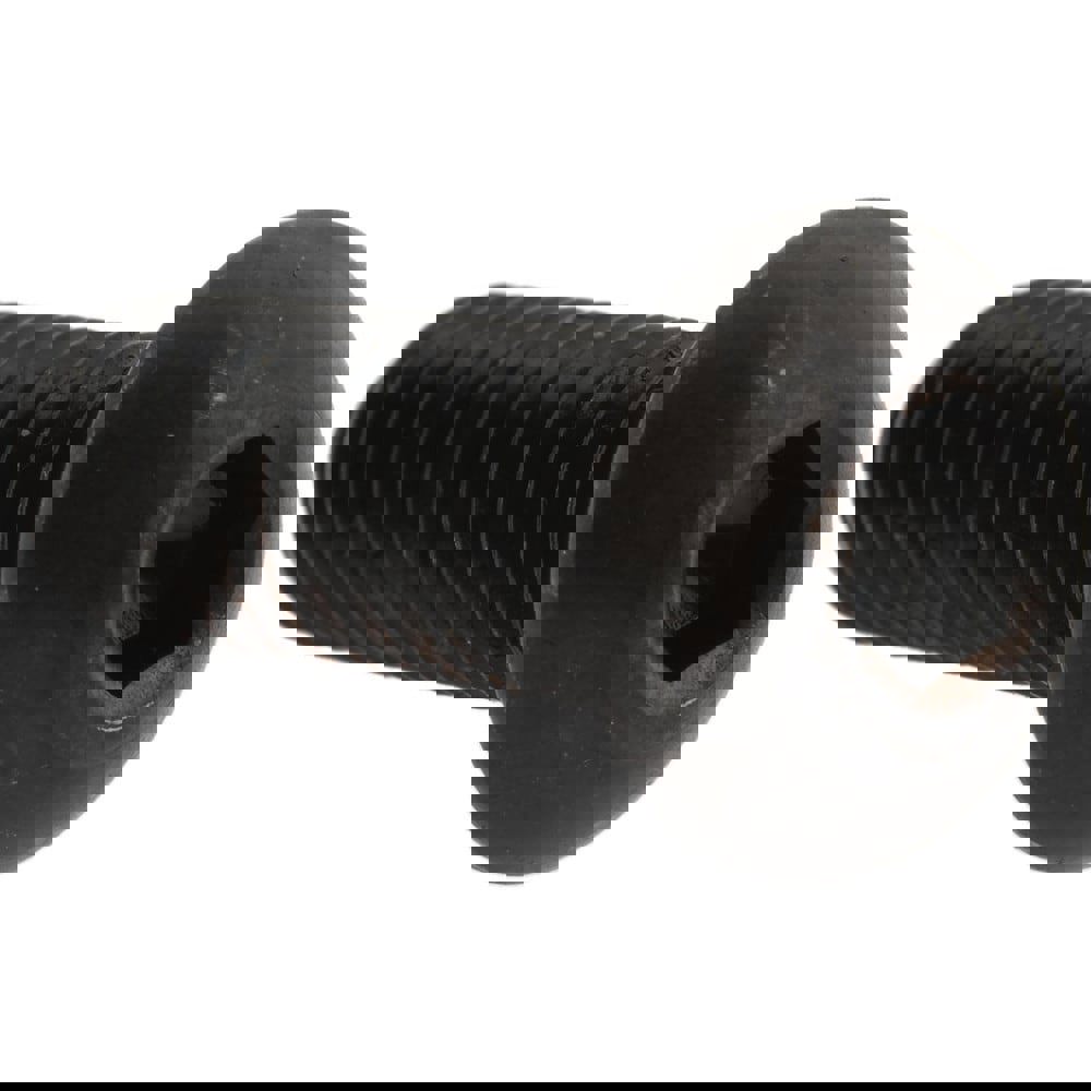 Button Socket Cap Screw: 3/8-16 x 1, Alloy Steel, Black Oxide Coated