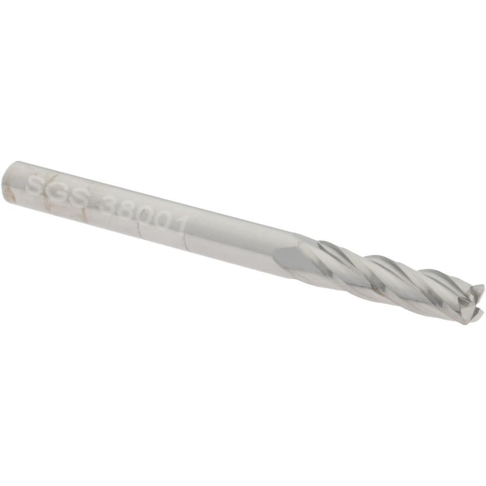Corner Radius End Mill: 1/8