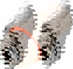 Push-To-Connect Tube to Metric Thread Tube Fitting: Male Connector, M5 x 0.8 Thread