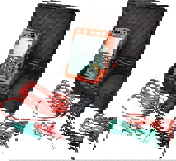 Digital LCD Display, 60,000 Megohm Electrical Insulation Resistance Tester & Megohmmeter