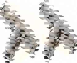 Push-To-Connect Tube to Tube Tube Fitting: Union Tee, 5/16