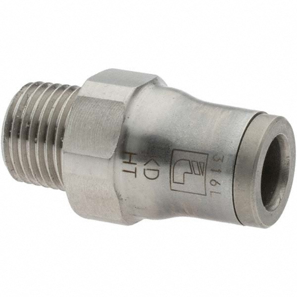 Push-To-Connect Tube to Male & Tube to M