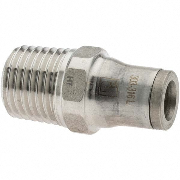 Push-To-Connect Tube to Male & Tube to M