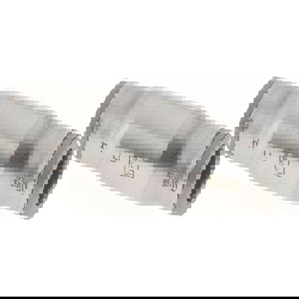 Push-To-Connect Tube to Tube Tube Fitting: Union, Straight, 1/4