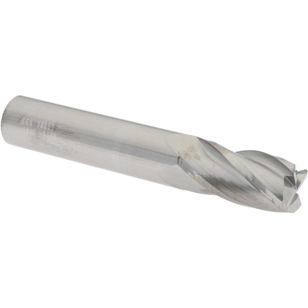 Corner Radius End Mill: 1/2