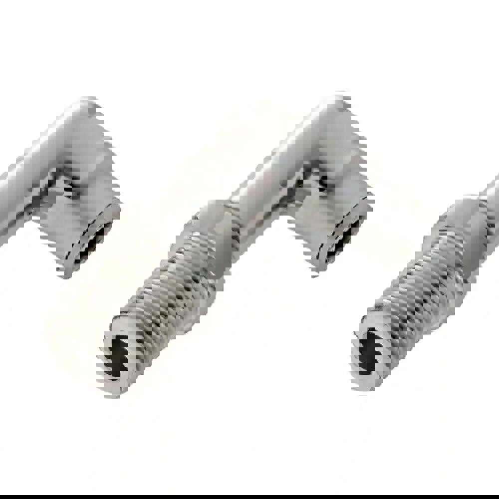 Push-To-Connect Tube to Male & Tube to Male NPT Tube Fitting: Extended Male Elbow, 1/4