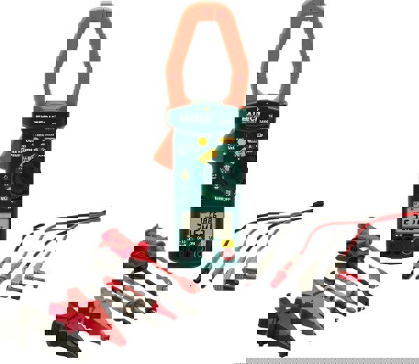 Clamp Meter Test Kit: 4 Pc, 600V