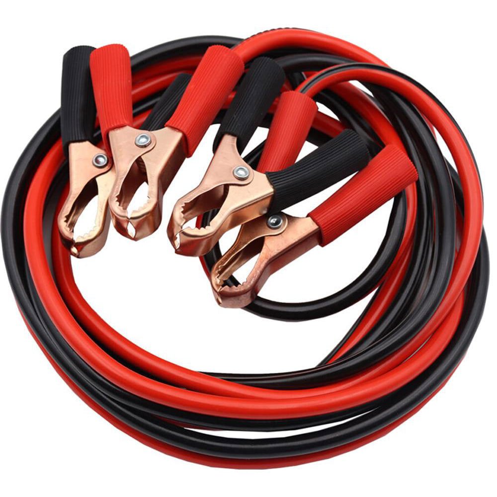Booster Cables; Cable Type: Booster Cable ; Wire Gauge: 8 ; Wire Material: Copper Clad Aluminum ; Cable Length: 8.000 ; Cable Color: Black; Red ; Clamp Color: Black; Red