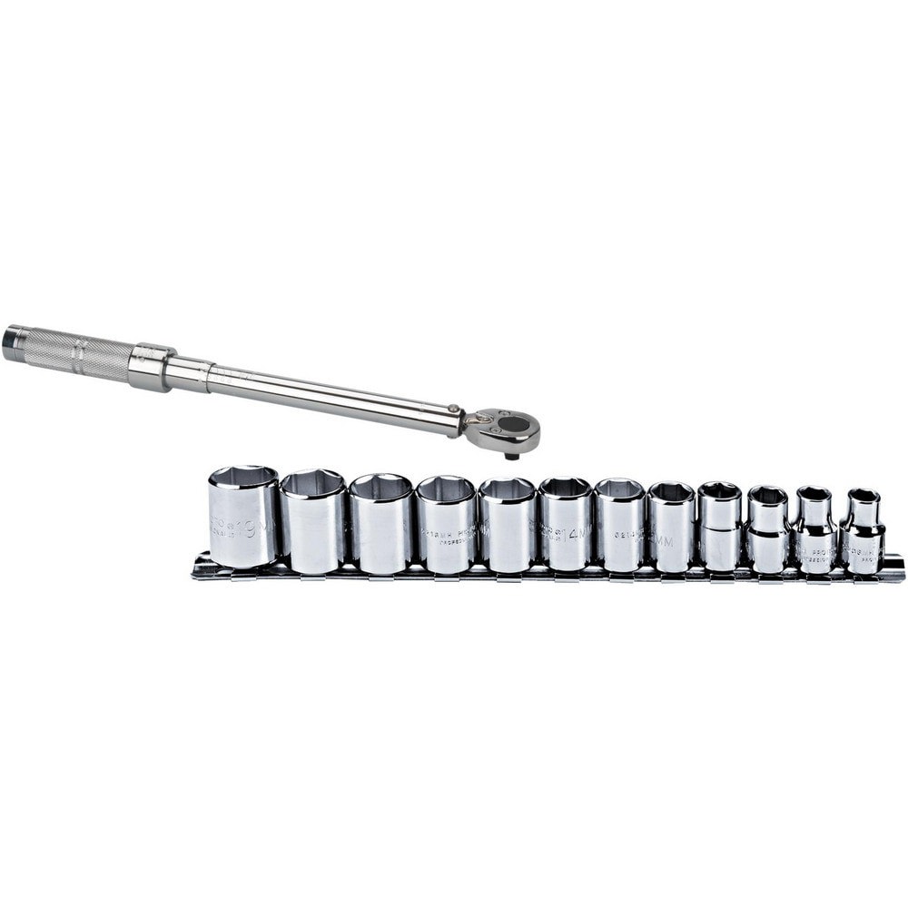 Torque Wrenches; Type: Micrometer Torque Wrench ; Wrench Type: Micrometer Torque Wrench ; Drive Size: 3/8 (Inch); Drive Type: Square Drive ; Torque Measurement Type: Foot Pounds ; Overall Length (Inch): 15-1/2