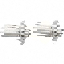 Drive Blind Rivet: Universal Head, Aluminum Alloy Body, Stainless Steel Mandrel