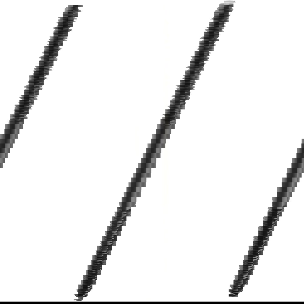 Equal Double Threaded Stud: 3/8-16 Thread, 4