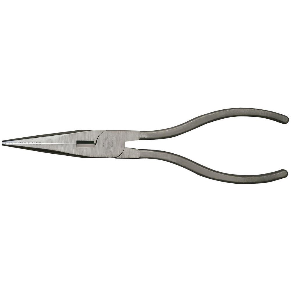 Long Nose Pliers; Pliers Type: Long Nose Pliers ; Jaw Texture: Serrated ; Jaw Length (mm): 56.00 ; Jaw Width (mm): 20.00 ; Jaw Bend: 0 ; Handle Type: Ergonomic