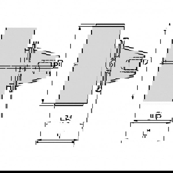 Rotary Tool Holder Blank: Taper Shank, CVKV40 Taper, 4