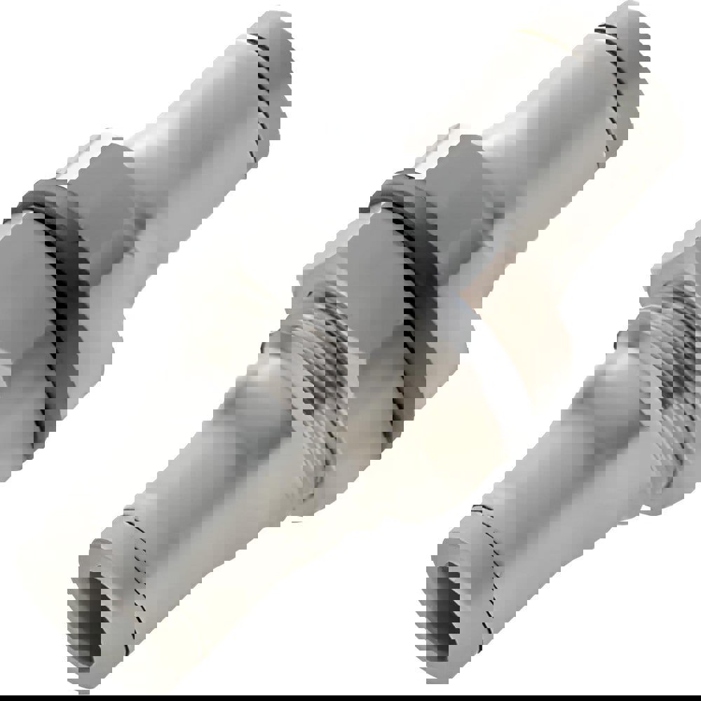 Push-To-Connect Tube to Tube Tube Fitting: Bulkhead Union, 3/8