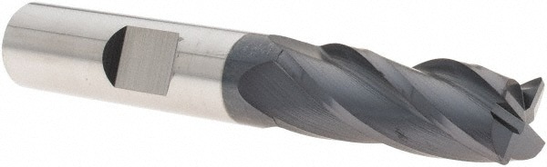 Corner Radius End Mill: 3/8