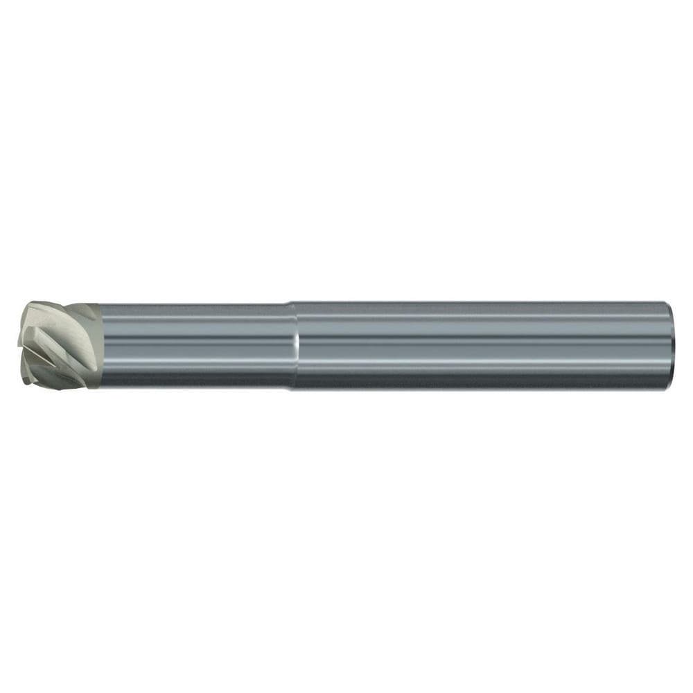 Corner Radius & Corner Chamfer End Mills; Mill Diameter (mm): 10.00 ; Number Of Flutes: 5 ; Length of Cut (mm): 4.0000 ; Single Or Double End: Single ; End Mill Material: Ceramic ; Chipbreaker: No