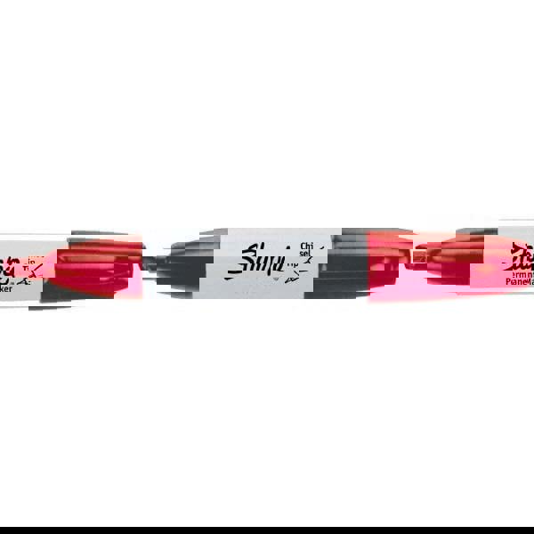 Permanent Marker: Red, AP Non-Toxic, Chisel Point