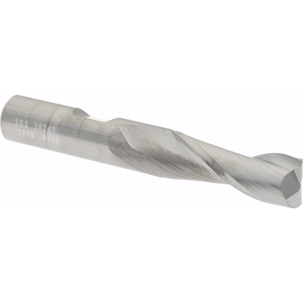 Corner Radius End Mill: 3/8