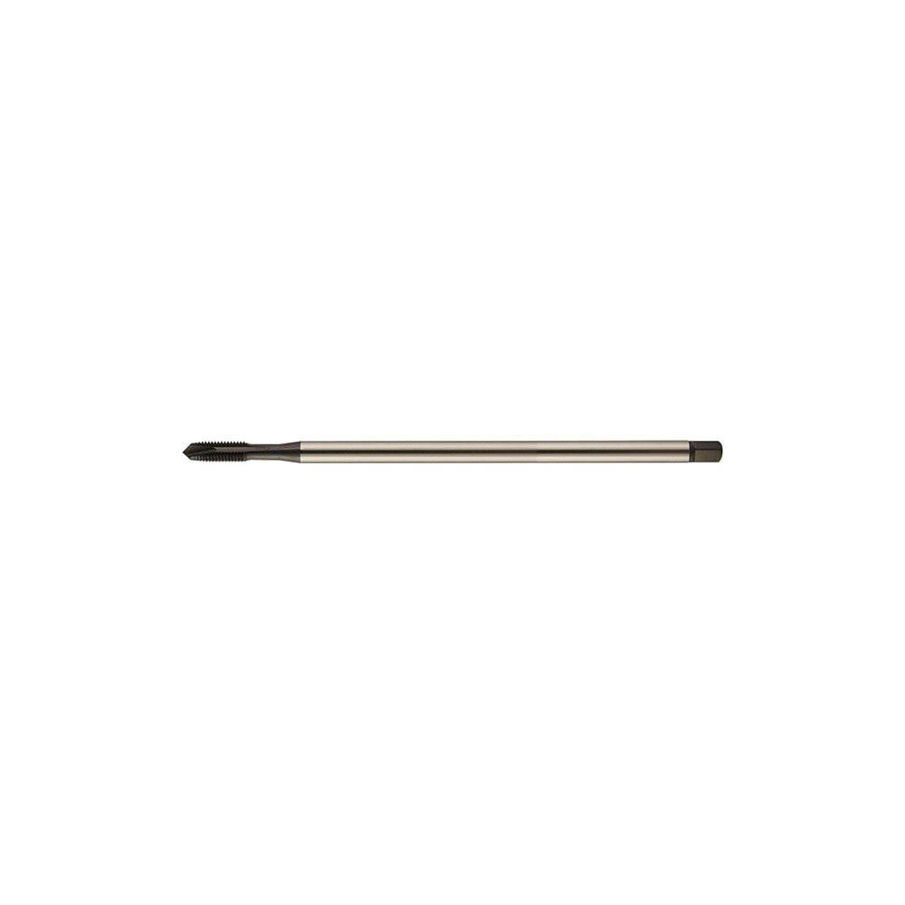 Extension Taps; Tap Type: Spiral Point ; Thread Size (Inch): #6-32 ; Thread Standard: UNC ; Thread Limit: H3 ; Thread Pitch (Decimal Inch): 32.0000 ; Thread Length (Decimal Inch): 0.4130