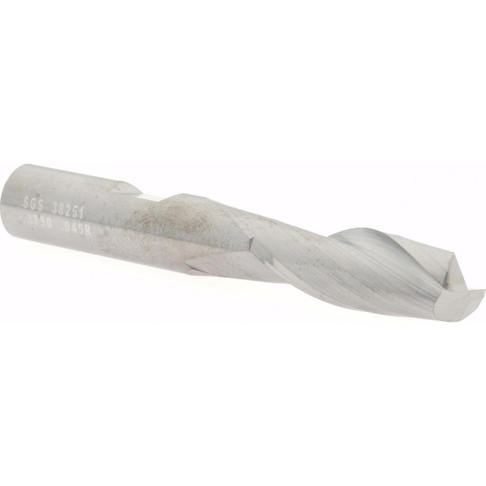 Corner Radius End Mill: 3/8
