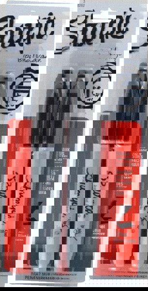 Wet Surface Pen Marker: Black, AP Non-Toxic, Chisel Point