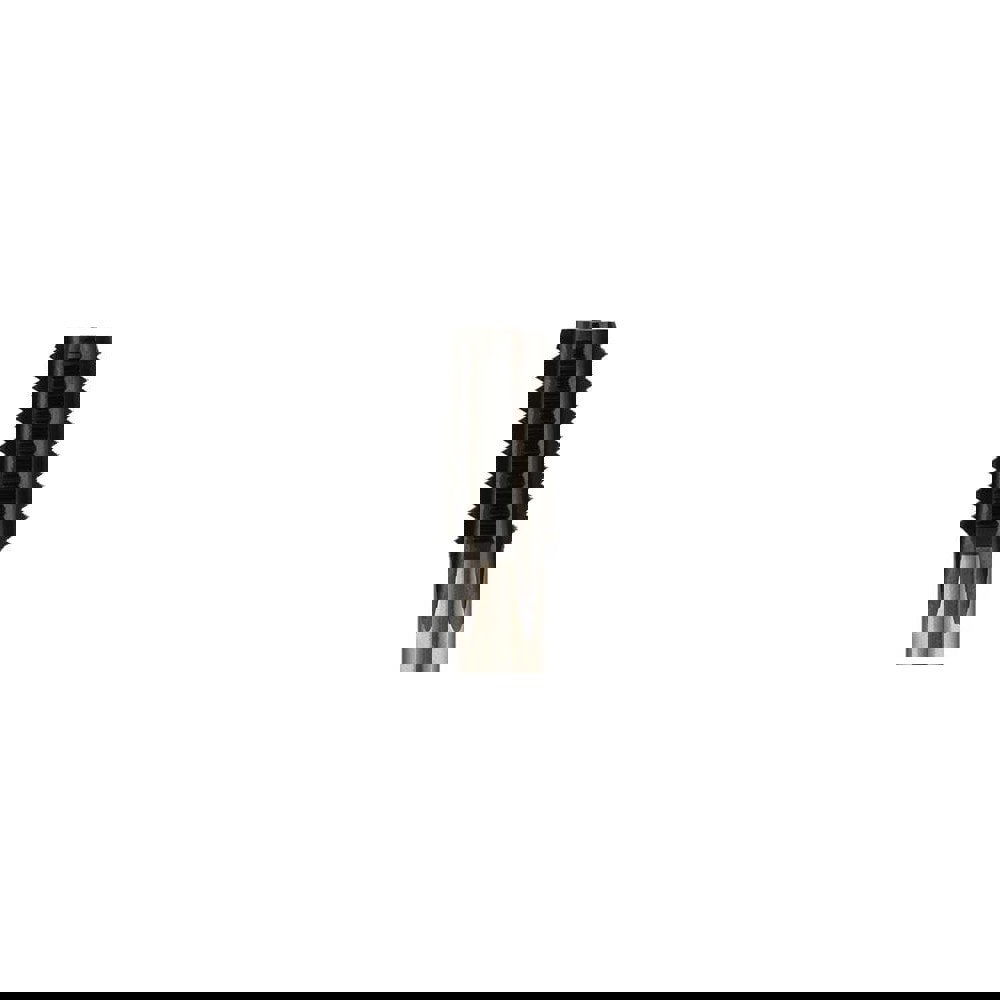 Standard Pipe Tap: 1/8-27, NPTF, 4 Flutes, Vanadium High Speed Steel, Oxide Finish