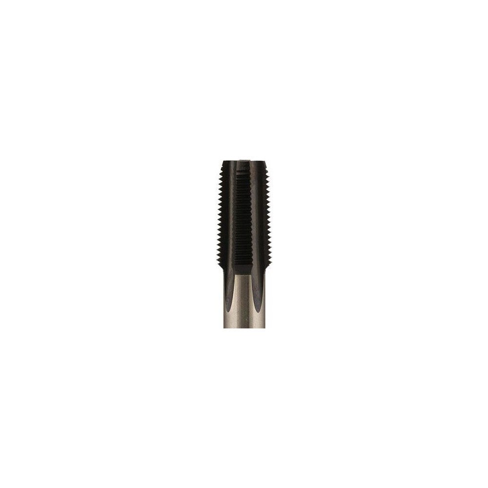 Standard Pipe Tap: 1-1/2 - 11-1/2, NPTF, 6 Flutes, Vanadium High Speed Steel, Oxide Finish