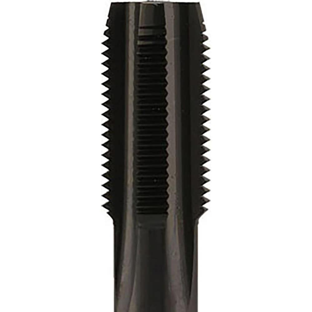 Standard Pipe Tap: 1/2-14, NPSF, 4 Flutes, Vanadium High Speed Steel, Oxide Finish