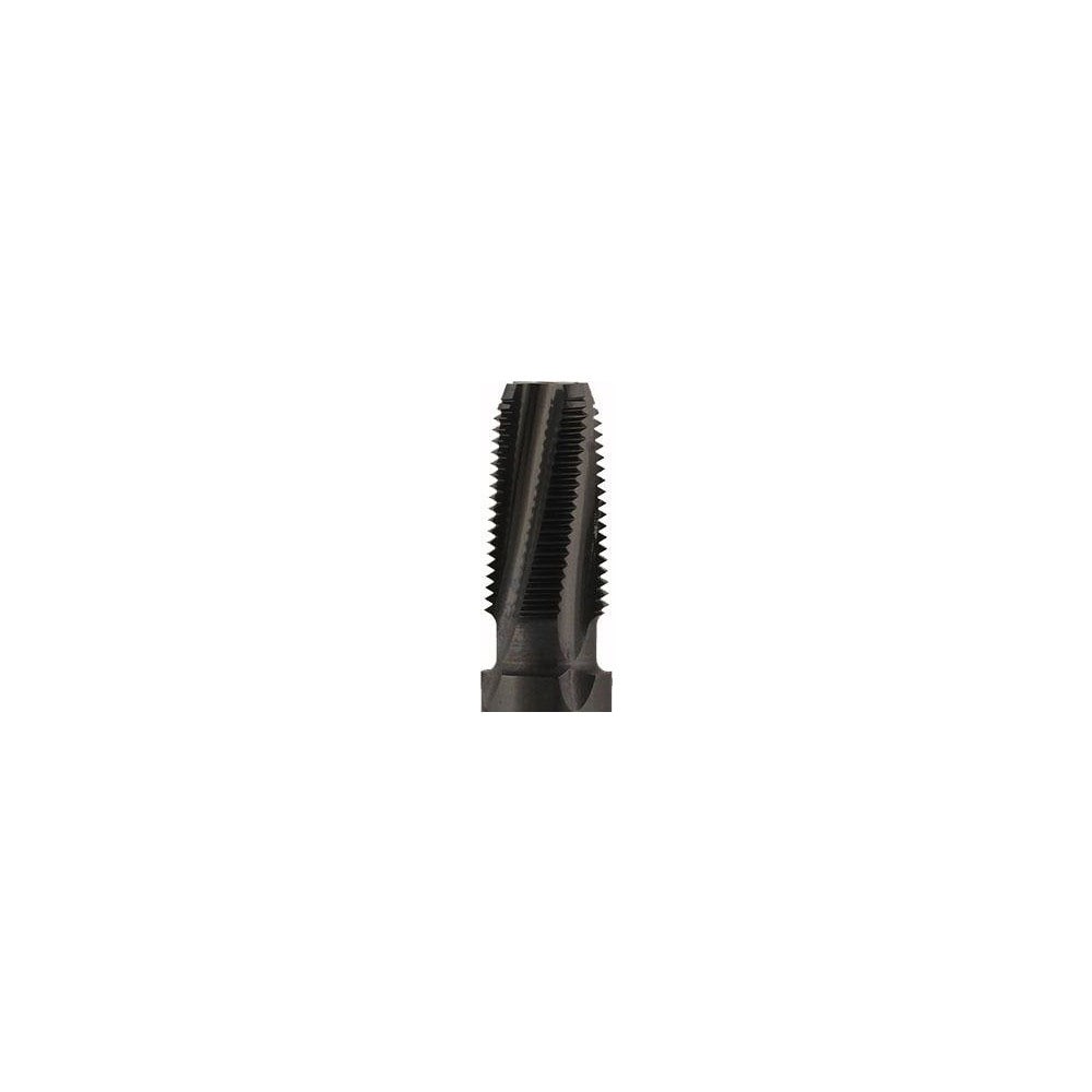Spiral Flute Pipe Taps; Thread Size (Inch): 1/8-27 ; Overall Length (Inch): 2-1/8 ; Chamfer: Standard ; Thread Standard: NPT ; Flute Direction: Right Hand ; Helix Angle: 15.00