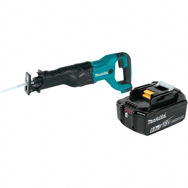Cordless Reciprocating Saw: 18V, 0 to 2,800 SPM