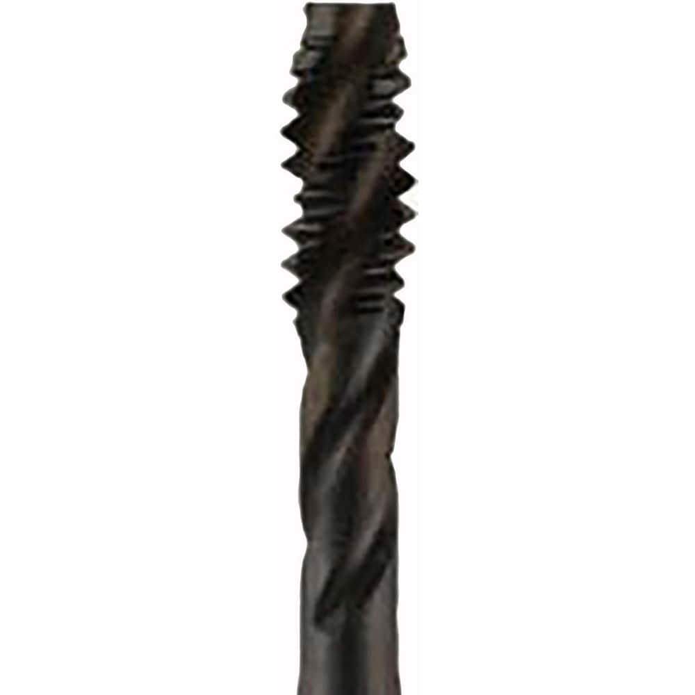 Spiral Flute Tap: UNC, 3 Flute, 1 - 2, 2B Class of Fit, Vanadium High-Speed Steel, Oxide Finish