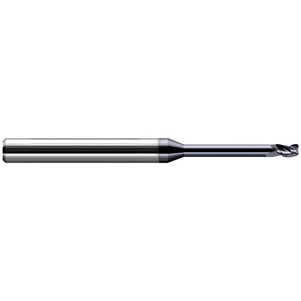 Corner Radius End Mill: 1/4