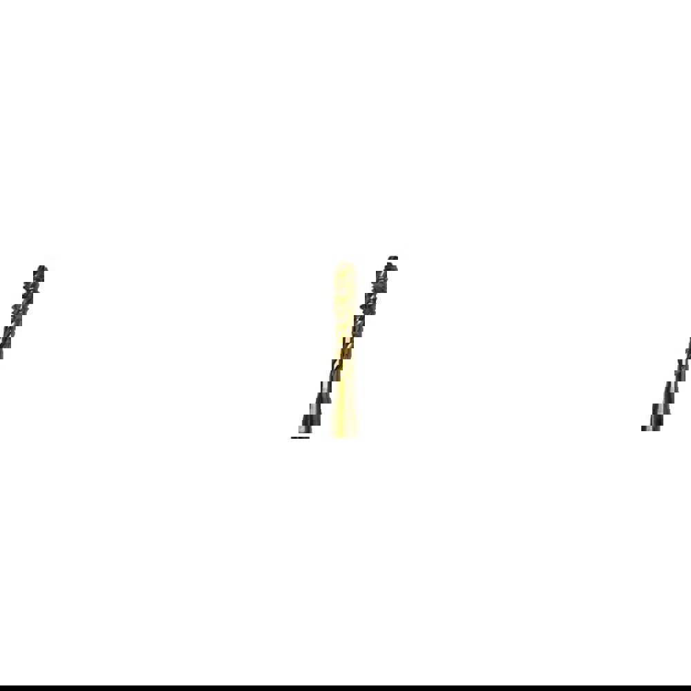 Spiral Flute Tap: UNC, 3 Flute, 2-1/2 - 3-1/2, 2B Class of Fit, Vanadium High-Speed Steel, TiN Finish