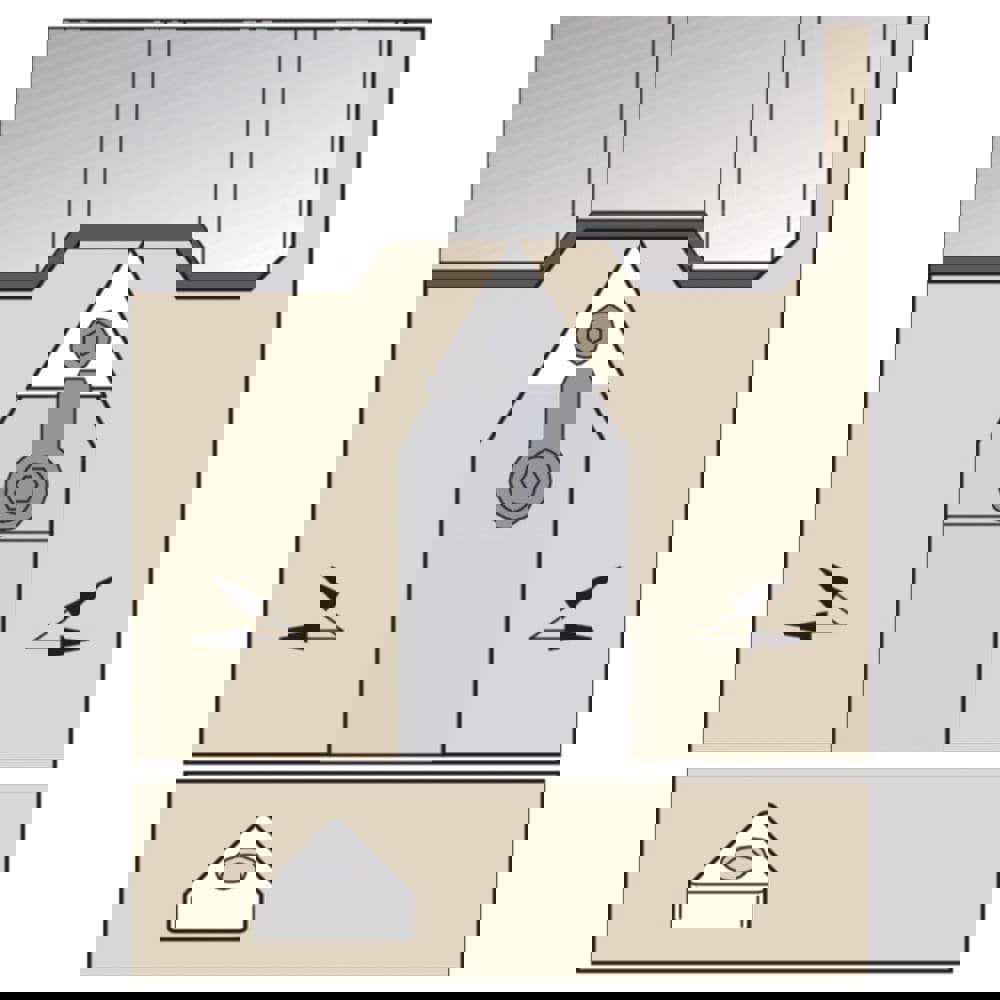 Indexable Turning Toolholders; Toolholder Style: MTENNS ; Hand of Holder: Neutral ; Lead Angle: 60.000 ; Insert Holding Method: Clamp ; Shank Width (mm): 25.00 ; Shank Height (mm): 32.00