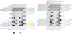 WMOB 1/4 PEX TURN BRS HAMM VLV