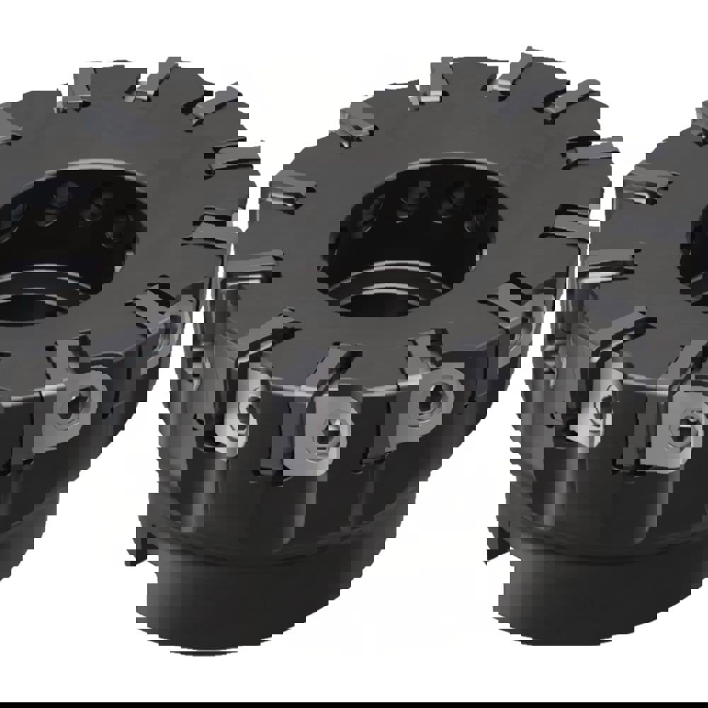 Indexable Chamfer & Angle Face Mills; Minimum Cutting Diameter (mm): 63.00 ; Maximum Cutting Diameter (mm): 63.39 ; Maximum Depth of Cut (mm): 11.50 ; Arbor Hole Diameter (mm): 22.00 ; Lead Angle: 89.000 ; Compatible Insert Size Code: SN..1204