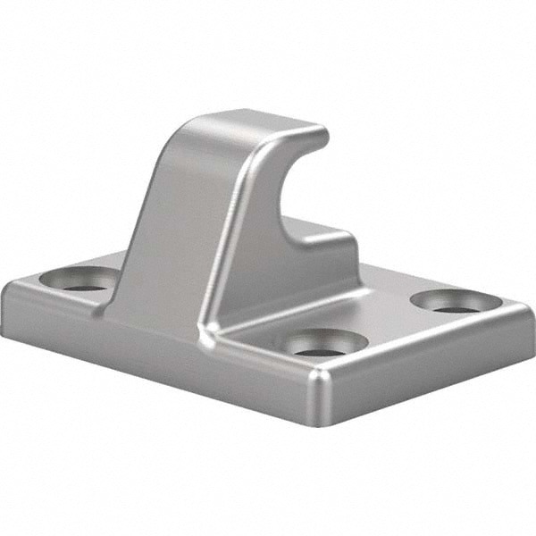Clamp Latch Plates & Hook Assemblies; For Use With: 385-SS Series; 385-RSS; Load Capacity: 7500 lb; Material: Stainless Steel; Base Width: 79.4 mm; 3.13 in; Mounting Hole Size: 10.3 mm; 0.41 in; Width Between Mount Hole Centers: 2.25 in; 57.2 mm; Base Len